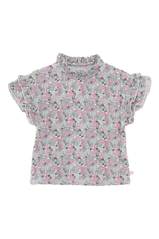 T-shirt - Kaki et rose - IKKS