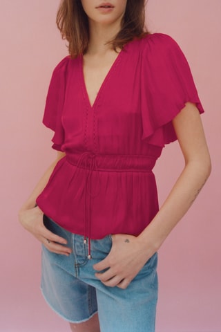 Blouse - Fuchsia - IKKS