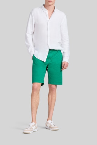 Bermuda chino tapered - Vert foncé - IKKS