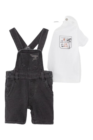 Salopette et t-shirt - Blanc - IKKS