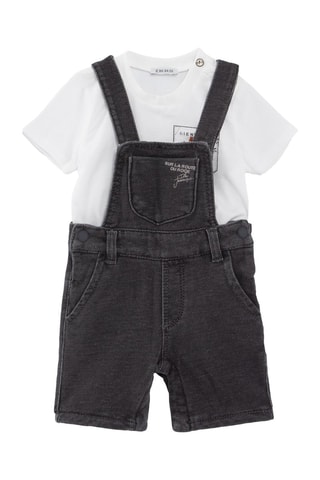 Salopette et t-shirt - Blanc - IKKS