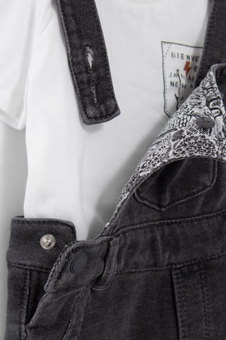 Salopette et t-shirt - Blanc - IKKS