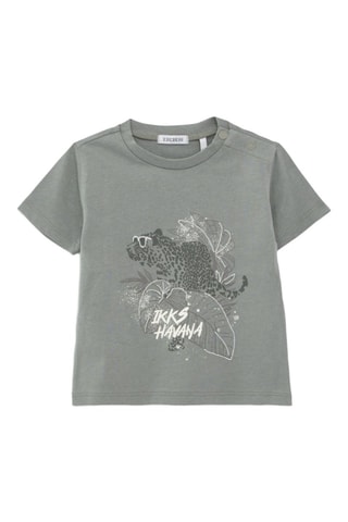 T-shirt et bermuda - Kaki et écru - IKKS