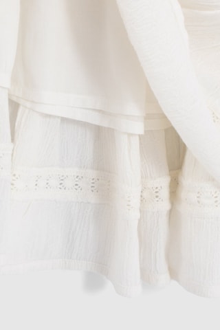Jupe longue - Blanc - IKKS