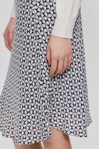 Jupe patineuse taille haute - Blanc - IKKS