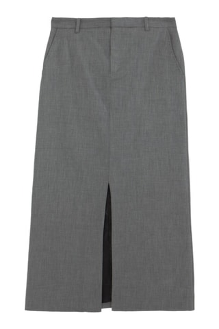 Jupe midi taille haute - Noir - IKKS