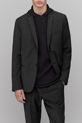 Veste de costume en laine - Anthracite - IKKS
