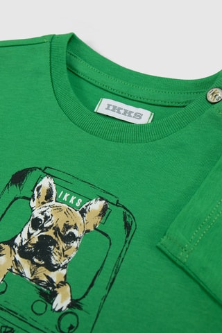 T-shirt - Vert - IKKS