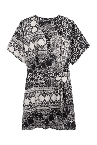 Robe portefeuille - Noir - IKKS