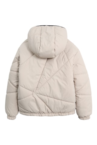 Doudoune réversible à capuche - Beige et noir - IKKS