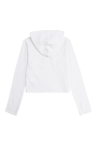 Sweat à capuche - Blanc - IKKS