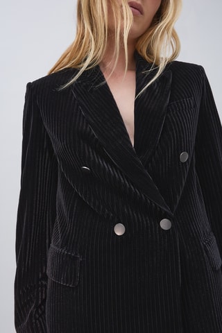 Veste en velours - Noir - IKKS