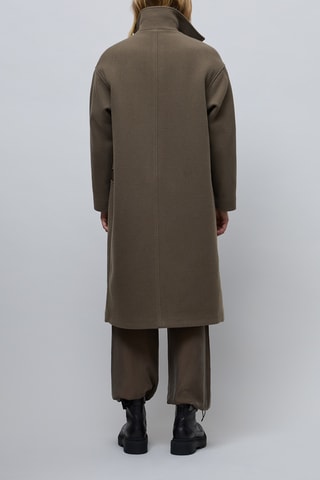 Manteau en laine - Kaki - IKKS