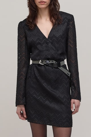 Robe droite - Noir - IKKS