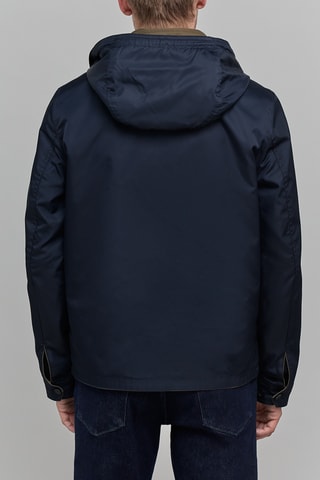 Blouson réversible à capuche - Bleu marine - IKKS