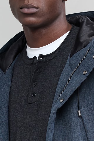 Parka à capuche - Indigo - IKKS