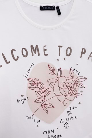 T-shirt - Blanc cassé - IKKS