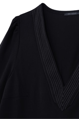Robe droite - Noir - IKKS