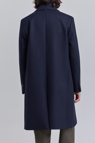Manteau en laine - Bleu marine - IKKS