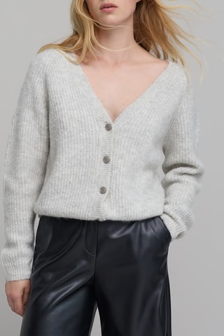 Gilet en alpaga - Gris clair - IKKS