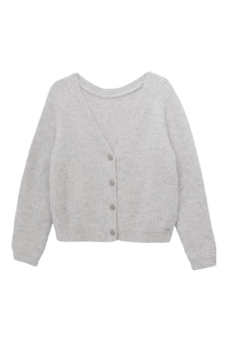 Gilet en alpaga - Gris clair - IKKS