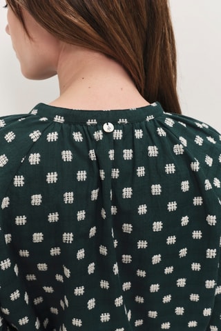 Blouse - Vert foncé  - One Step