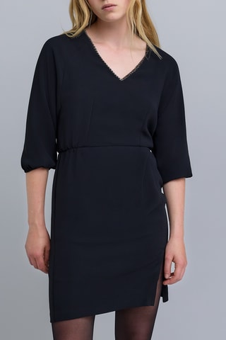 Robe droite - Noir - IKKS