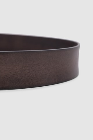 Ceinture en cuir - Marron - IKKS