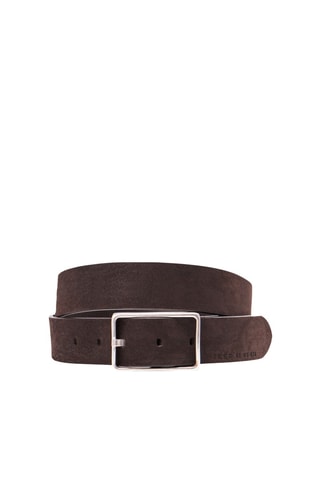 Ceinture en cuir - Marron - IKKS