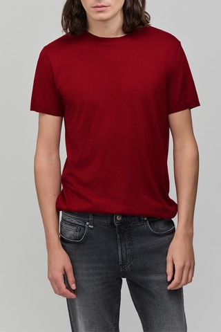 T-shirt - Rouge - IKKS