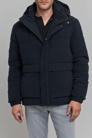 Parka à capuche - Bleu marine - IKKS