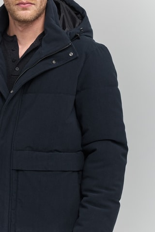 Parka à capuche - Bleu marine - IKKS