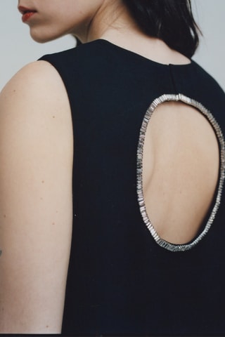 Robe droite - Noir - IKKS