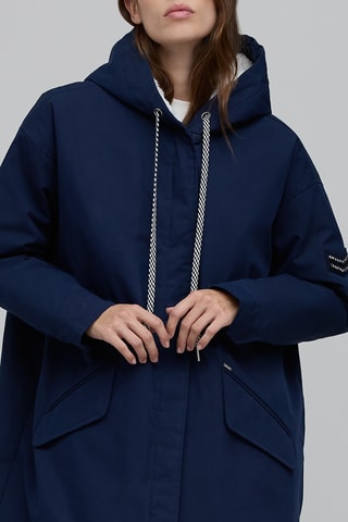Parka à capuche - Bleu marine - IKKS