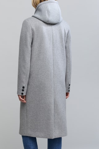 Manteau en laine - Gris - IKKS