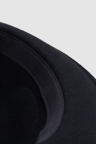Fedora en laine - Noir - IKKS