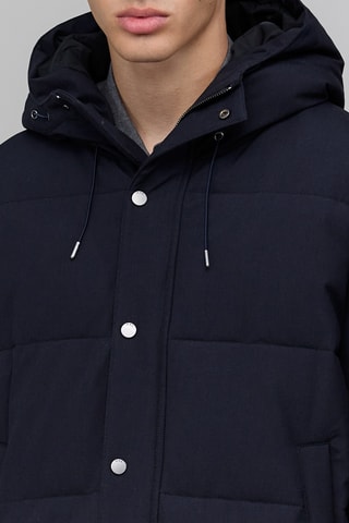 Doudoune à capuche - Bleu marine - IKKS