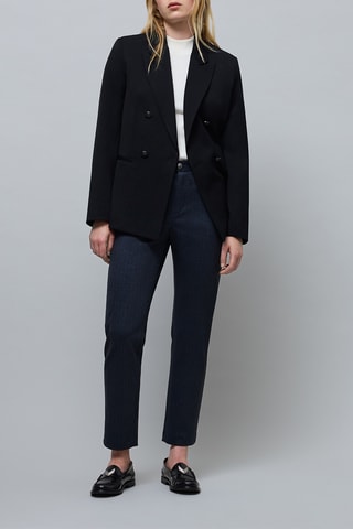 Pantalon cigarette - Bleu marine - IKKS