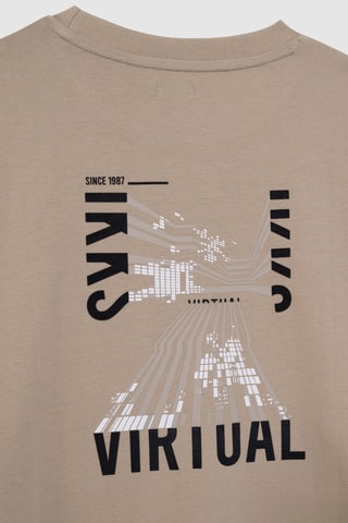T-shirt - Beige - IKKS