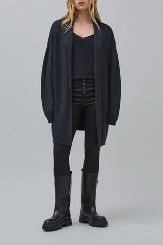 Gilet en laine - Gris foncé - IKKS