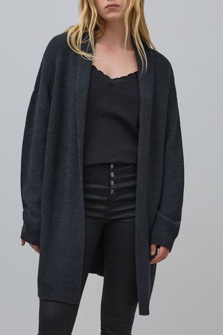 Gilet en laine - Gris foncé - IKKS