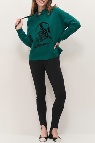 Sweat à capuche - Vert  - One Step