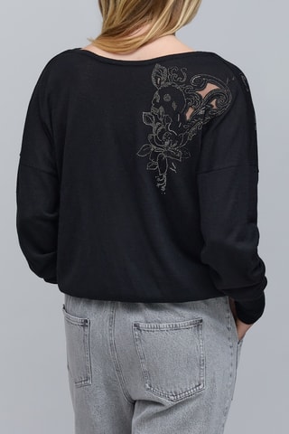 Pull en laine - Noir - IKKS