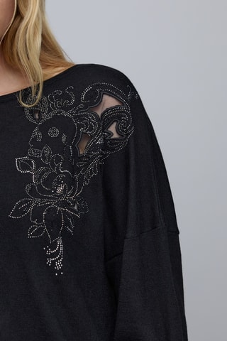 Pull en laine - Noir - IKKS