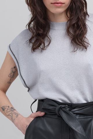 Top - Gris clair - IKKS