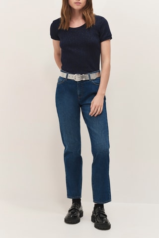 Top - Bleu marine  - One Step