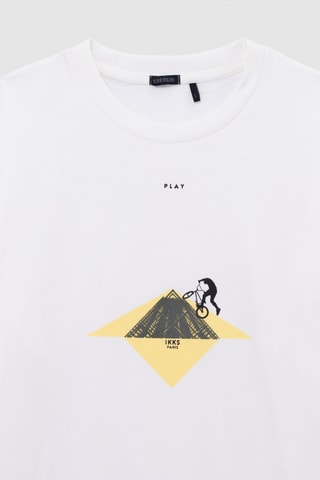 T-shirt - Blanc cassé - IKKS