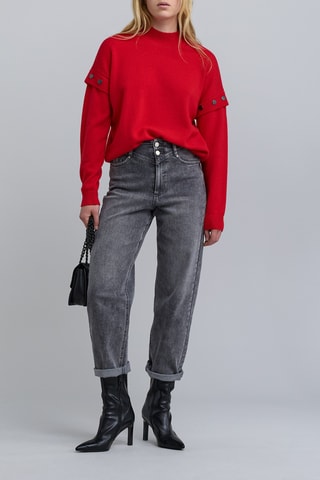 Pull en laine - Rouge - IKKS