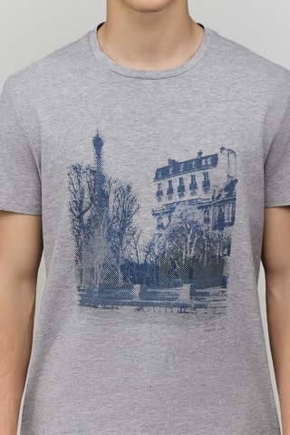 T-shirt - Gris - IKKS