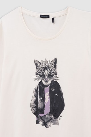 T-shirt - Ecru - IKKS